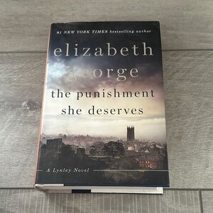 Elizabeth George 'The Punishment She Deserves' Hardcover Book
